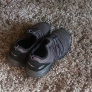 Sketcher black shoes 8.5 size
